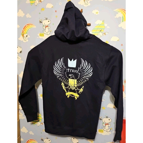 Train Summer Tour 2019 Hoodie Sweatshirt Double Sided Graphic Adult Size Medium - Picture 2 of 11